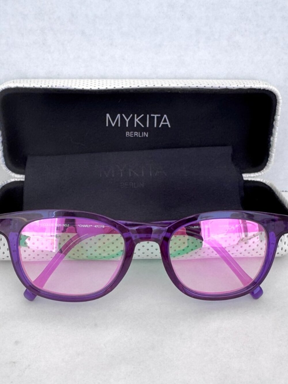 Mykita Collection No. 2 *Charly* COL908 Amethyst Glasses Purple Size 47-18-140